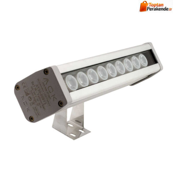 ACK AT20-00983 9W Led Wallwasher 27cm Amber Işık IP67